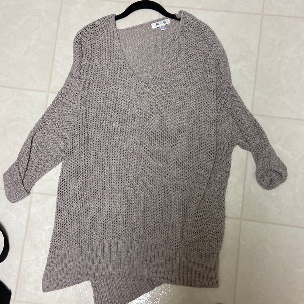 Oversized sweater
